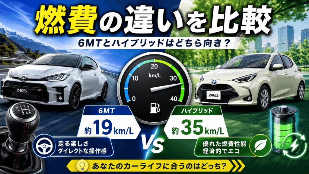 燃費の違い